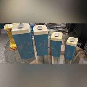 Vintage 1950s Canister Set